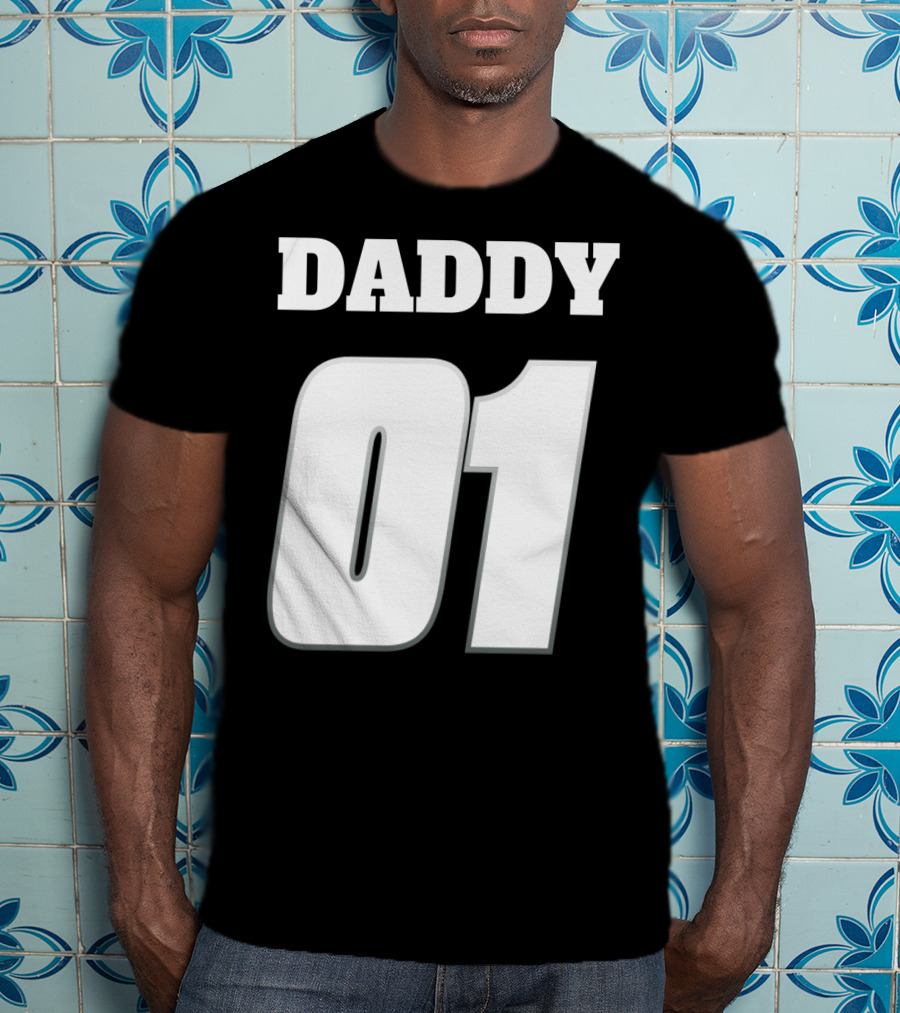 Daddy 01 Number One Dad T-Shirt