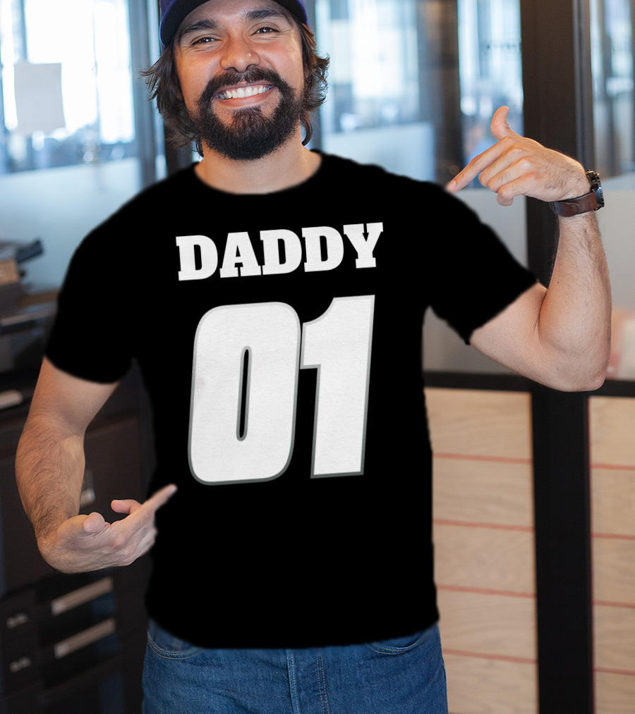 Daddy 01 Number One Dad T-Shirt