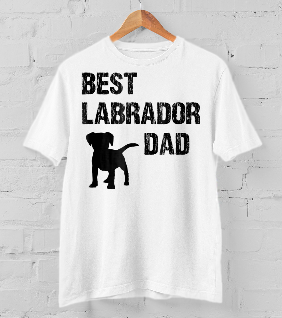 Best Labrador Dad T-Shirt