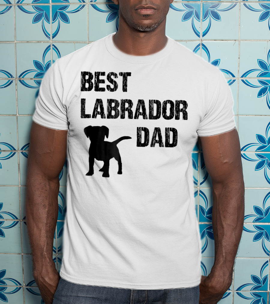 Best Labrador Dad T-Shirt