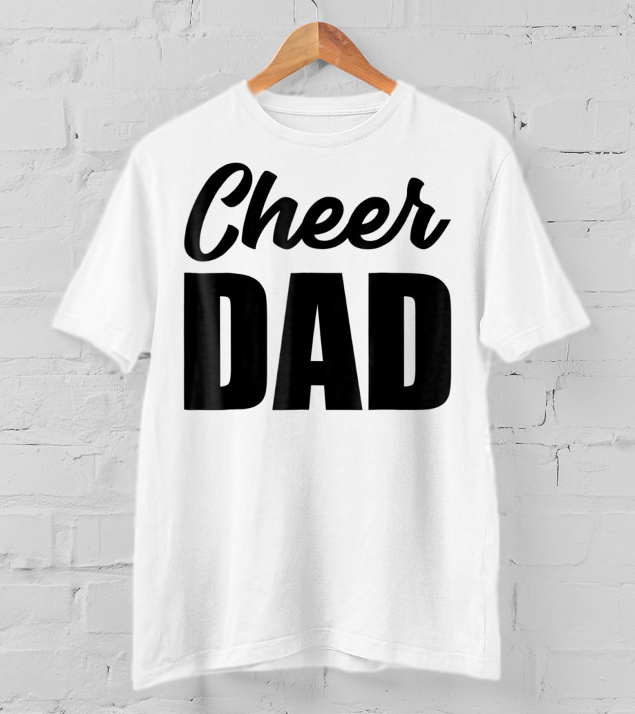 Cheerleading Cheer Dad Daddy T-Shirt
