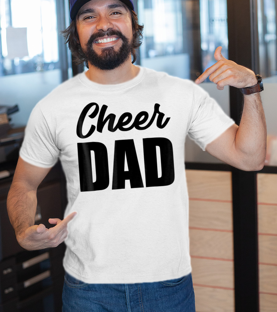 Cheerleading Cheer Dad Daddy T-Shirt