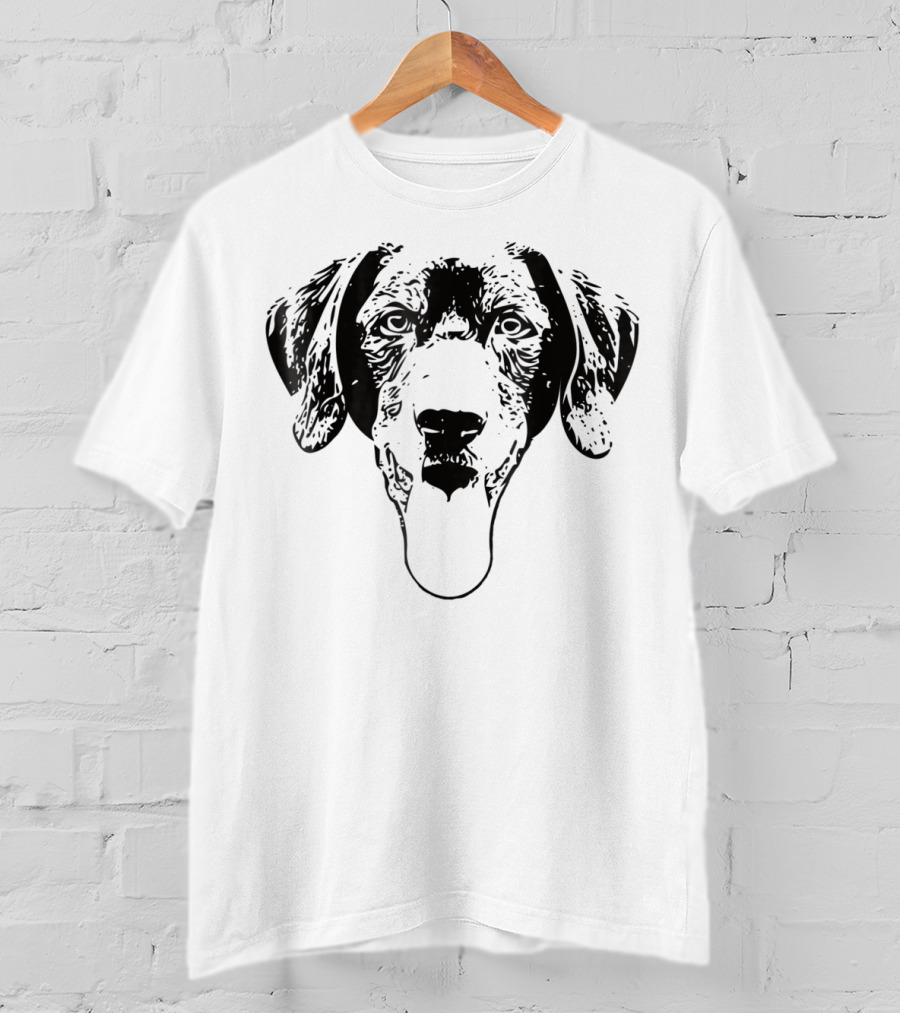 Black Labrador Face Dog Labrador Retriever T-Shirt