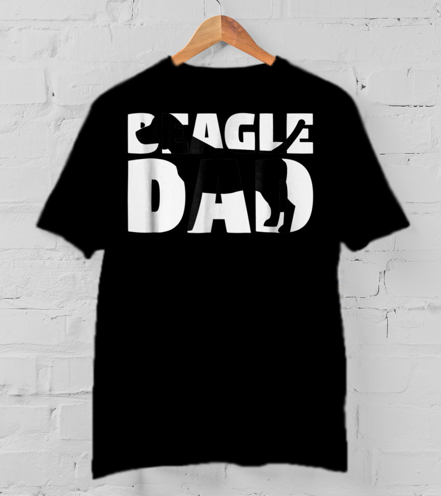 Beagle Dad Beagle Father Dog Dad T-Shirt