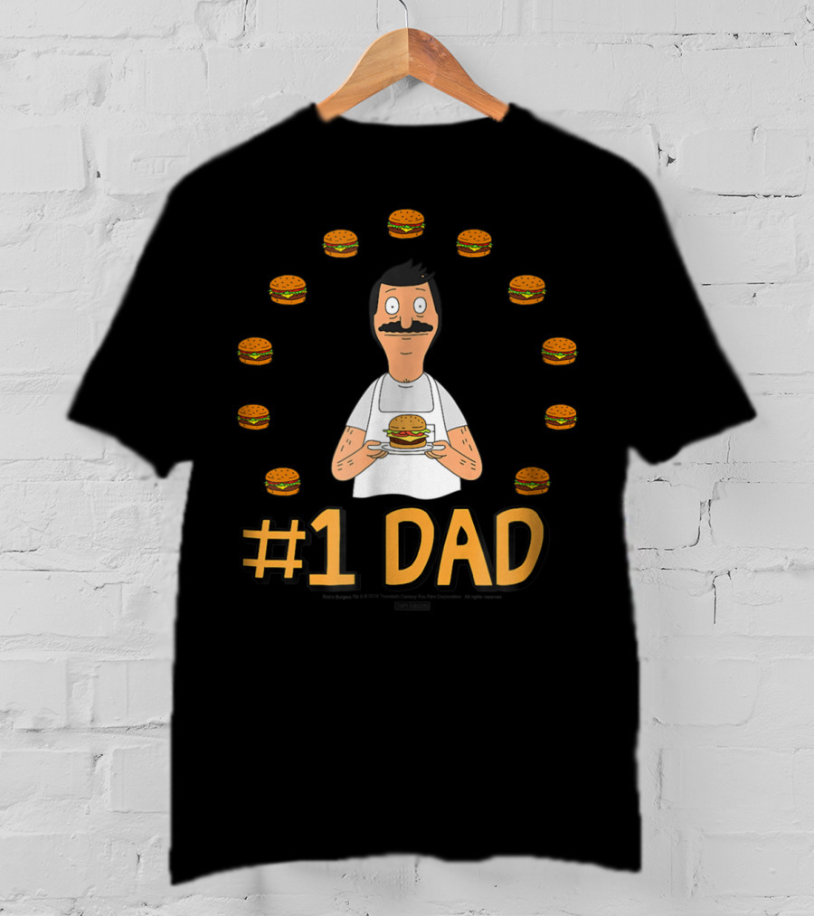 1 Dad Bob's Burgers With Burger Ring T-Shirt
