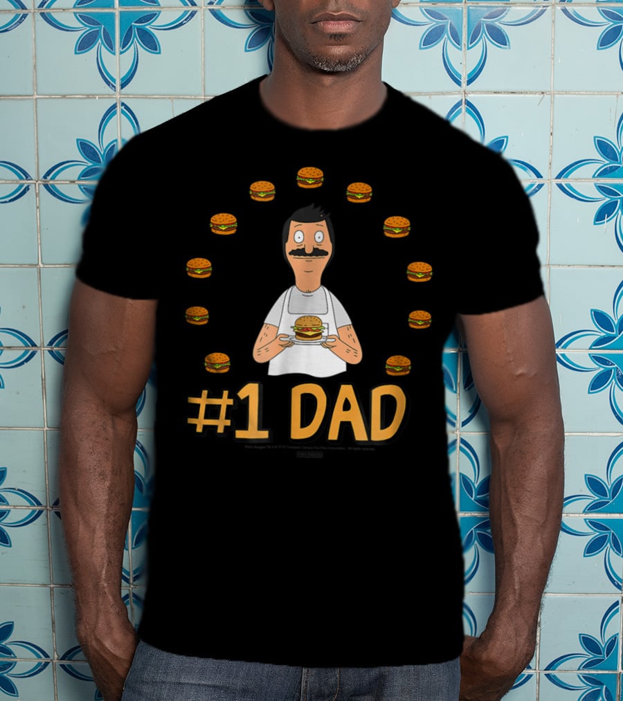 1 Dad Bob's Burgers With Burger Ring T-Shirt