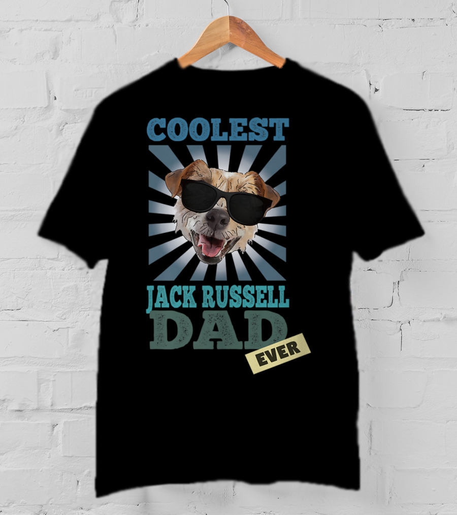 Coolest Jack Russell Dad Ever T-Shirt