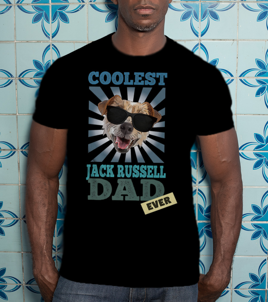 Coolest Jack Russell Dad Ever T-Shirt