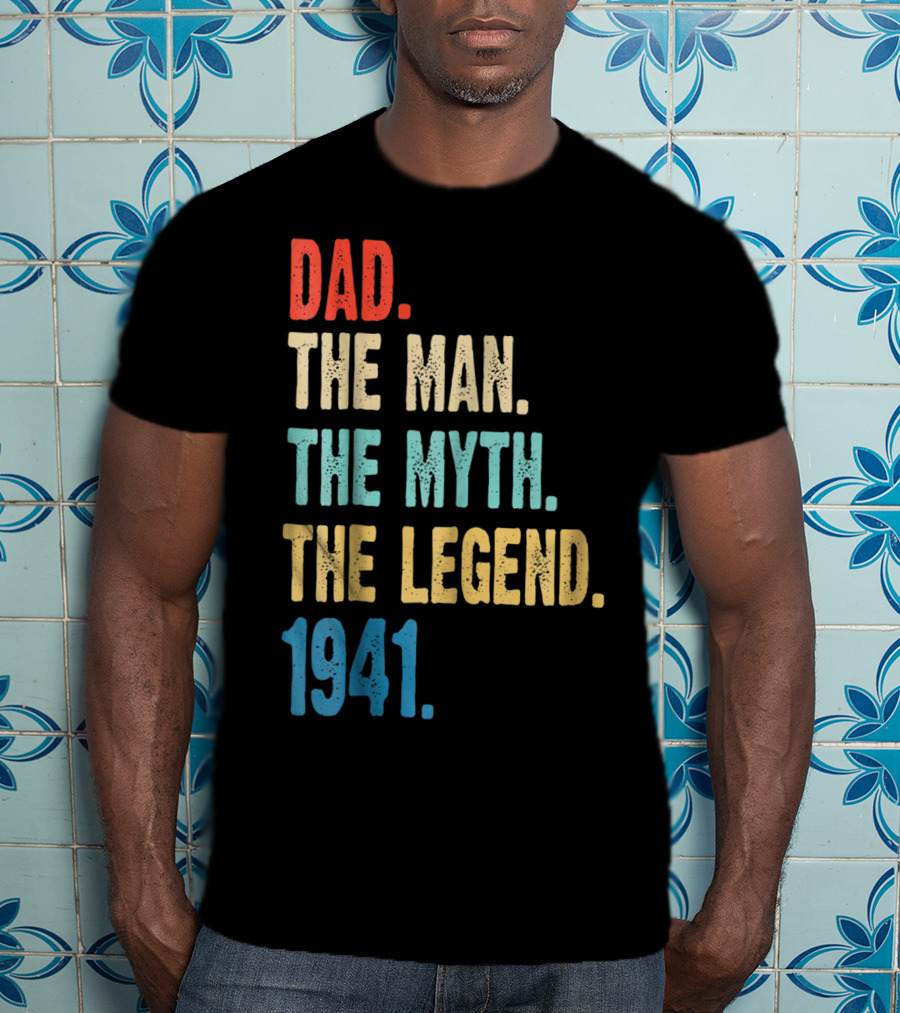 Dad The Man The Myth The Legend 1941 T-Shirt