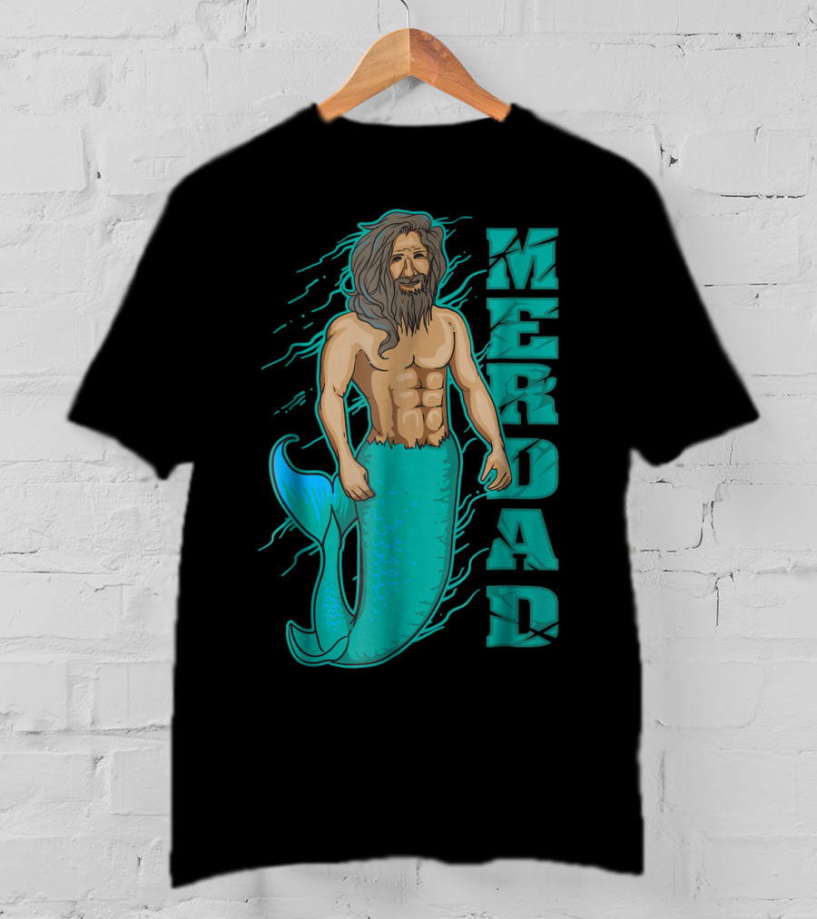 Cute King Merdad For The Best Dad On Earth T-Shirt