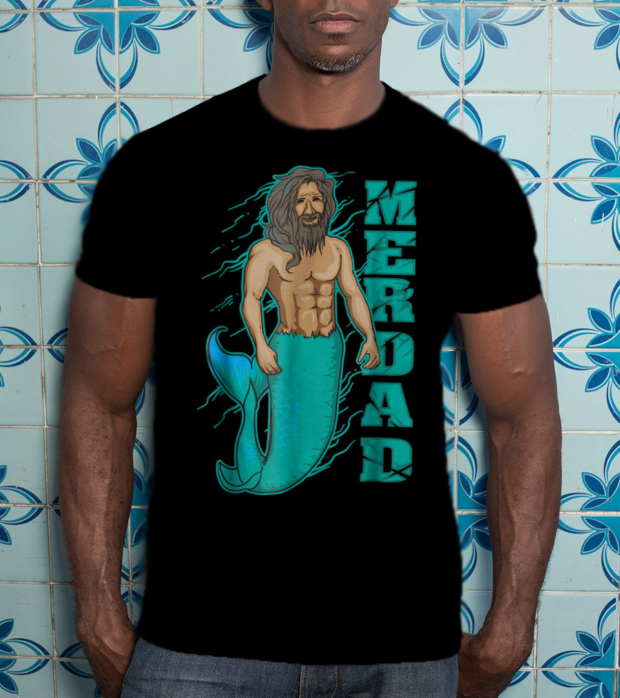 Cute King Merdad For The Best Dad On Earth T-Shirt