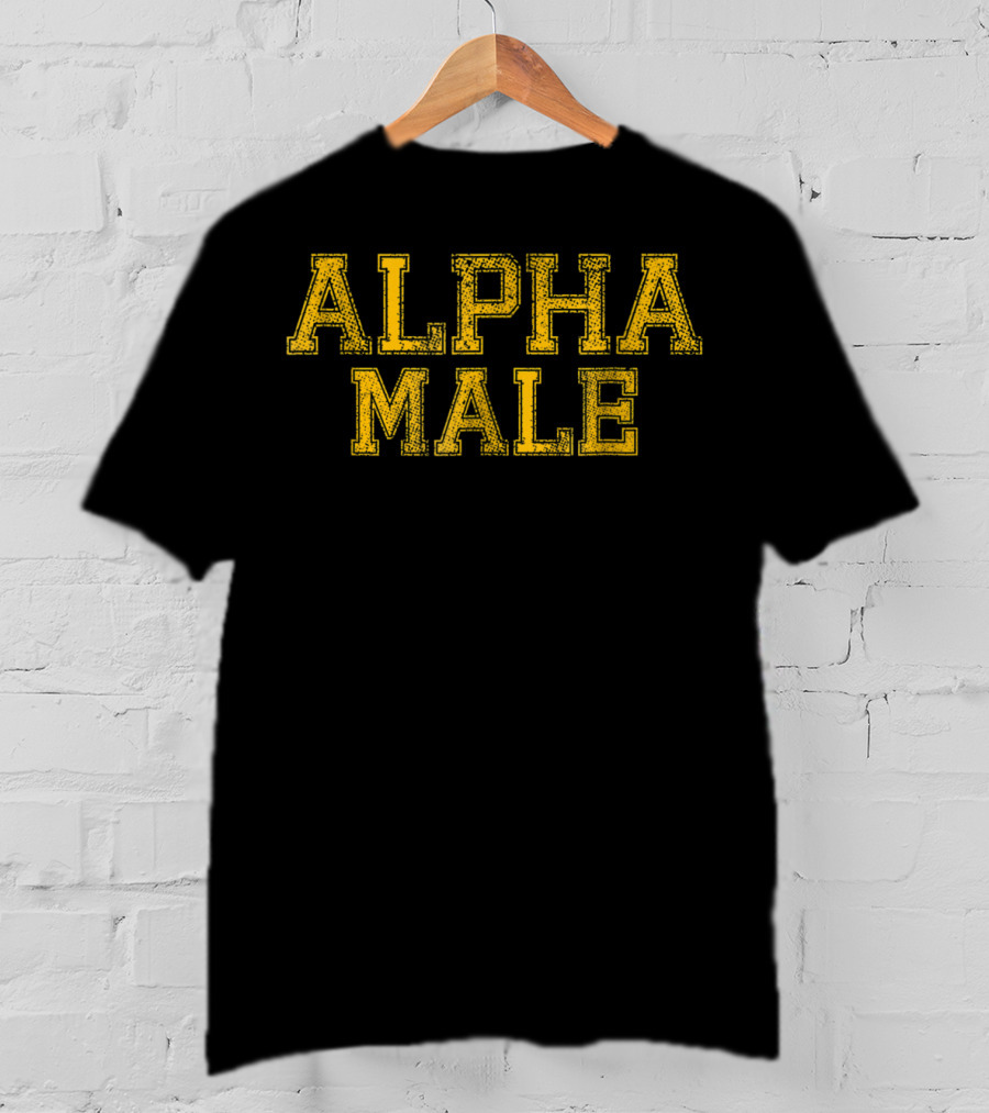 Alpha Male Dad Matching Family Halloween T-Shirt