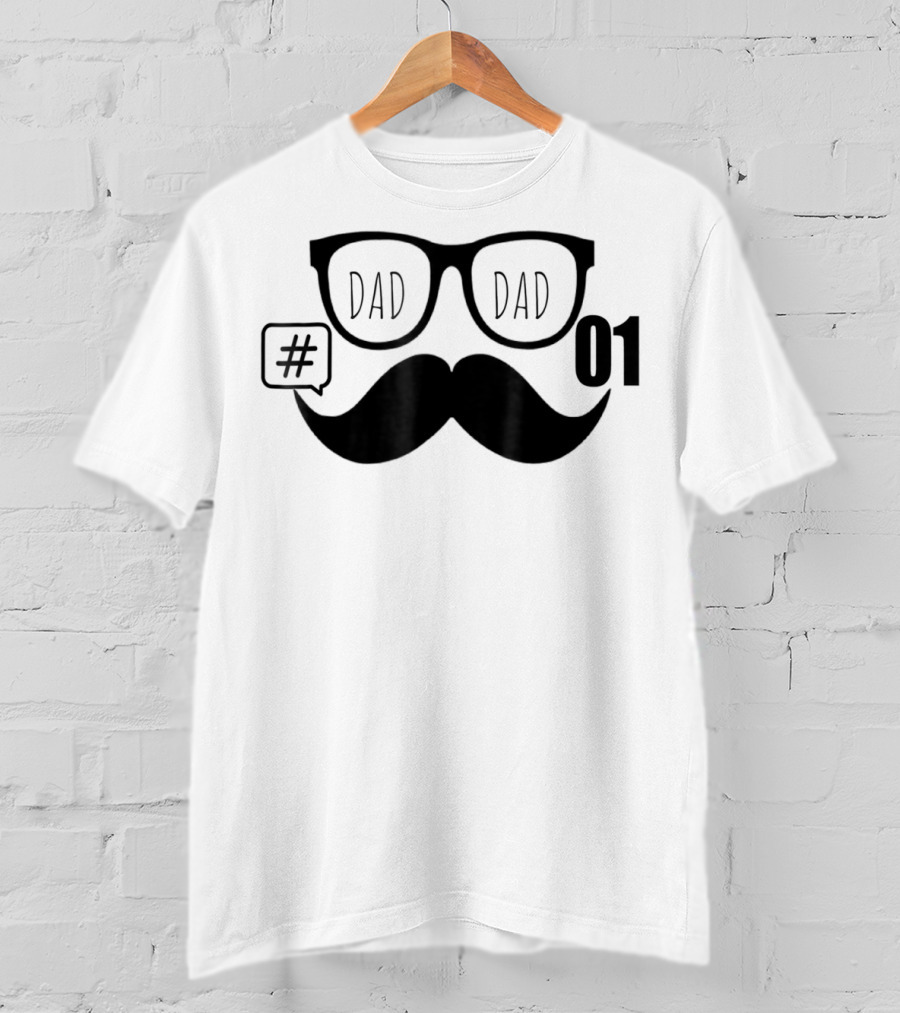 Dad Dad Best Dad No1 Extra Special Awesome66 01 T-Shirt