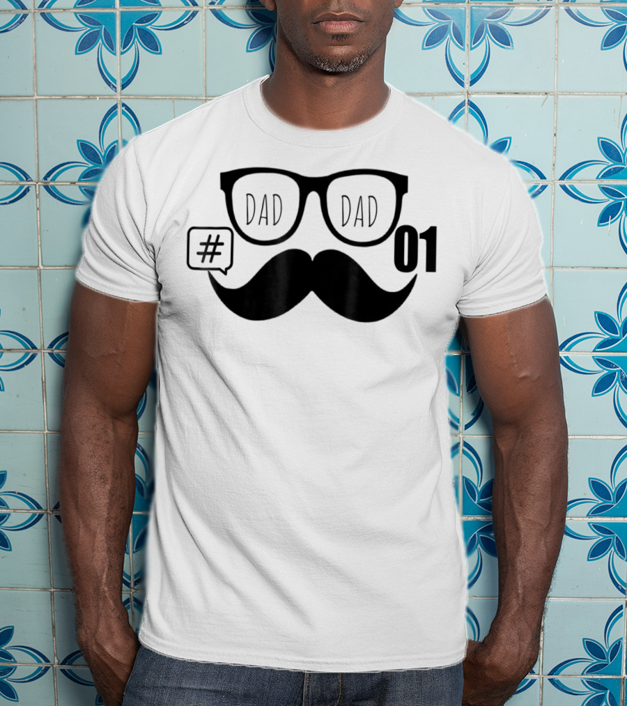Dad Dad Best Dad No1 Extra Special Awesome66 01 T-Shirt