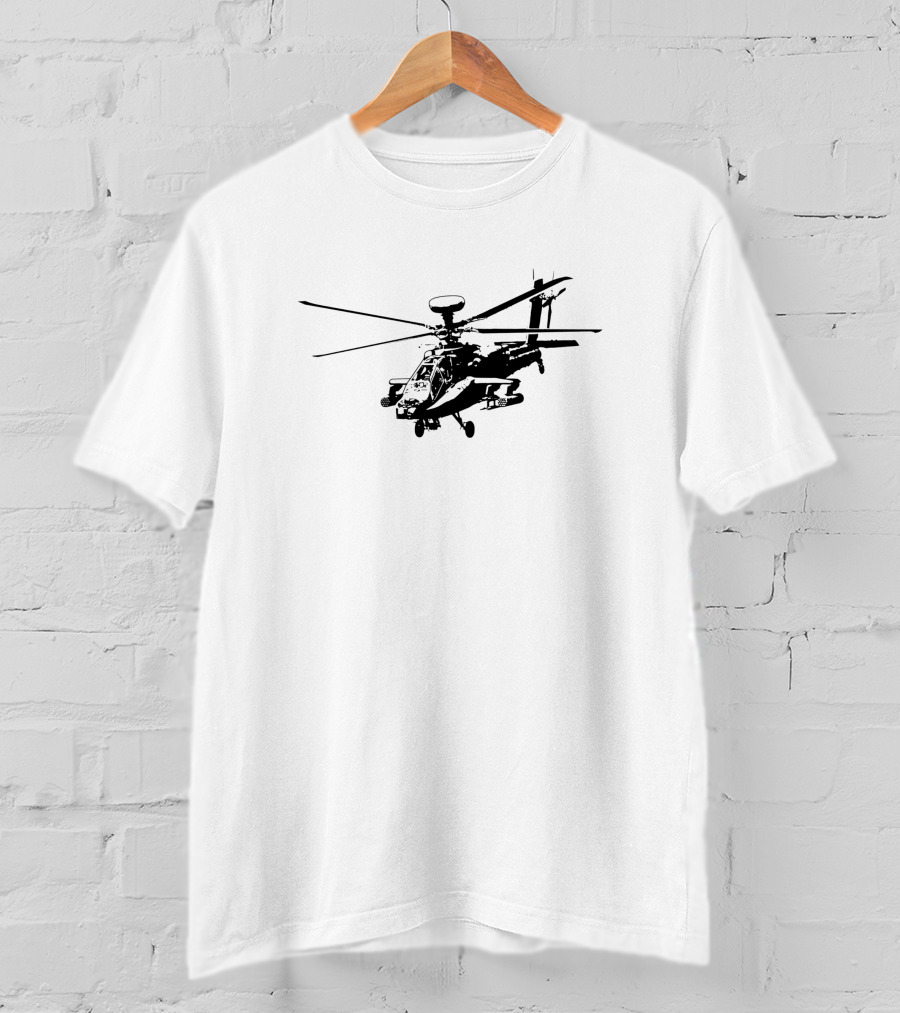Apache Helicopter 50933 T-Shirt