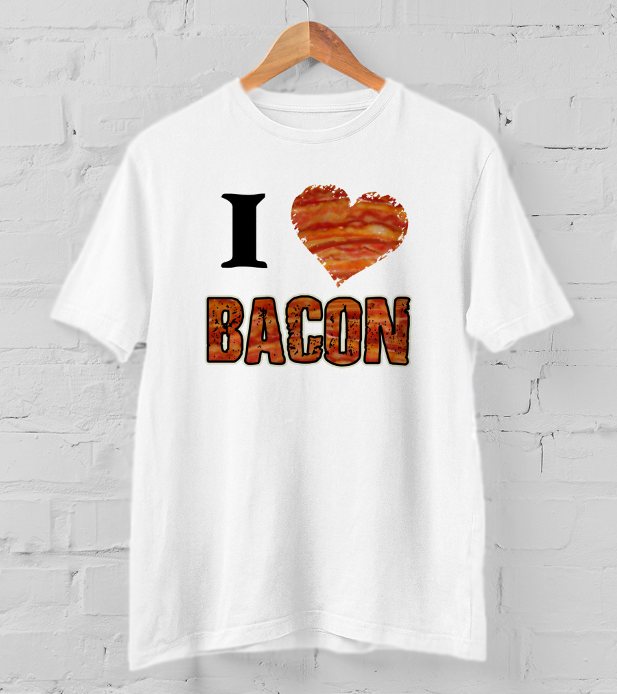 I Heart Bacon 832704 T-Shirt