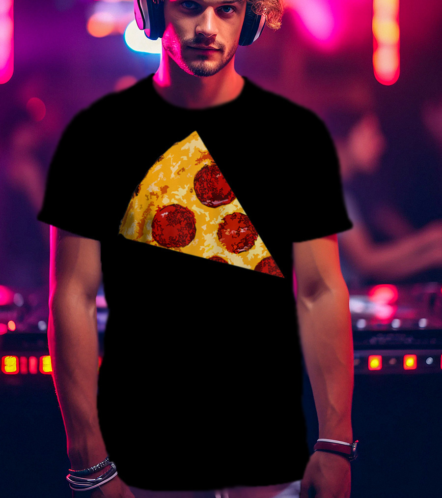 Kids Matching Pizza Slice Daughter Son Dad Mom Family Pairing T-Shirt