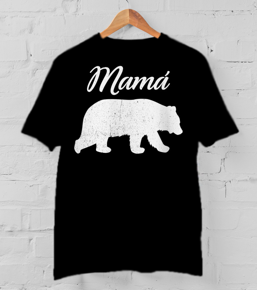 Mamá Bear Latin Mexican Mom Spanish Mama Bear T-Shirt