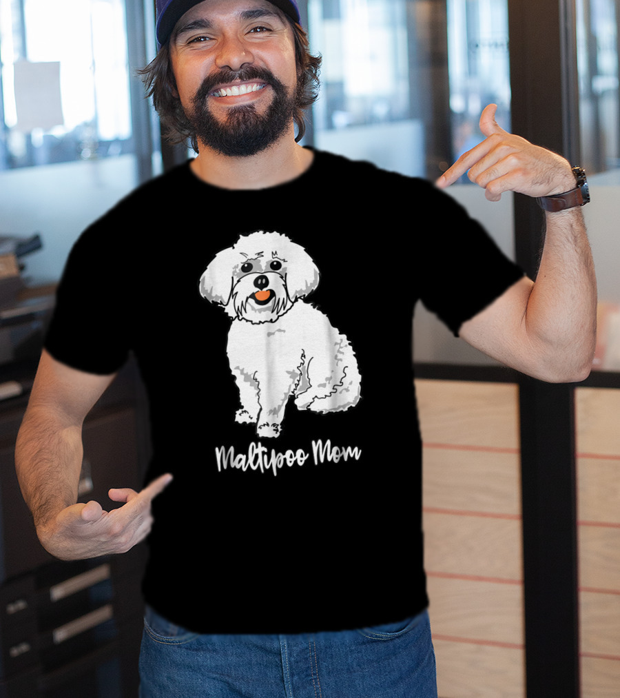 Maltipoo Mom Women Dog Lover Dog Mom16 Maltipoo Mom T-Shirt