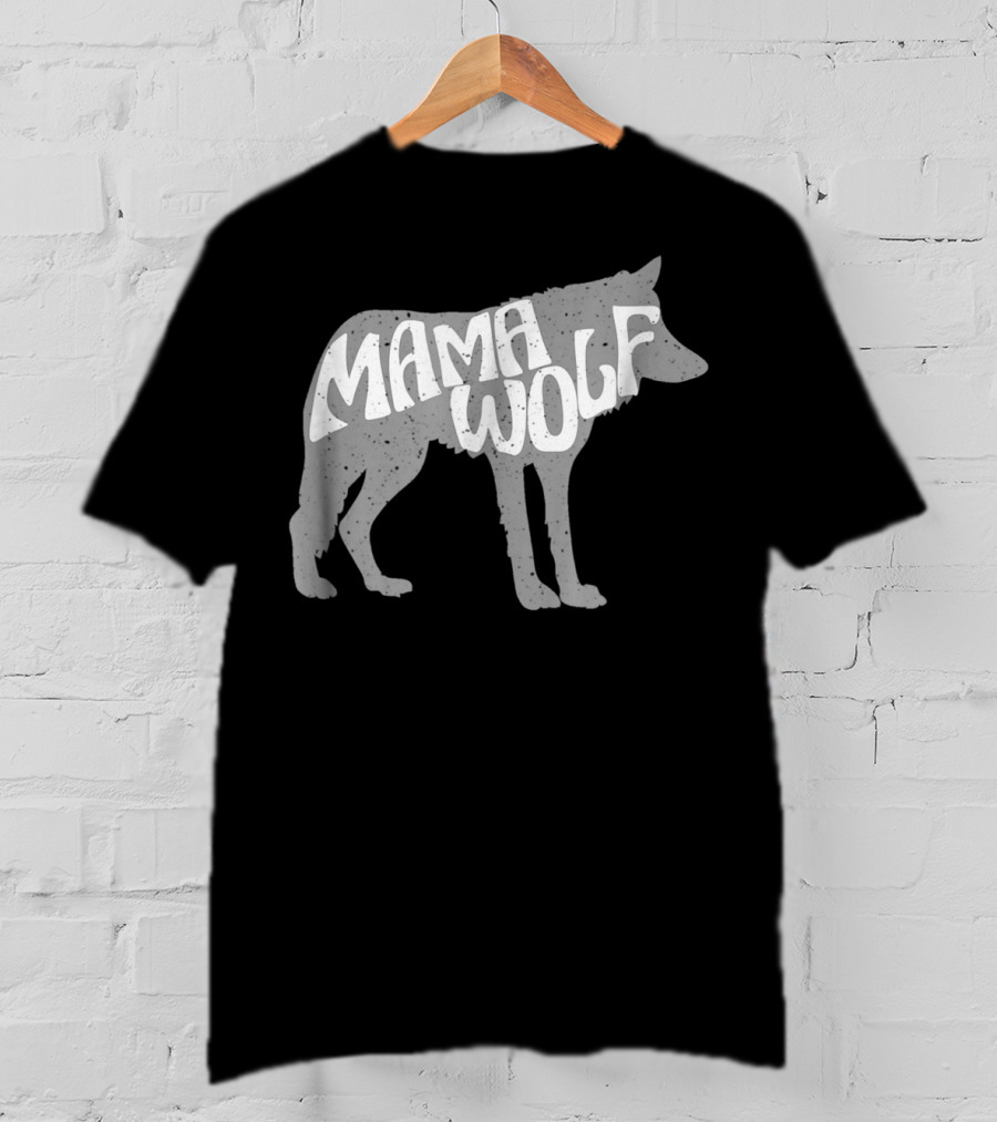 Mama Wolf Wolf T-Shirt