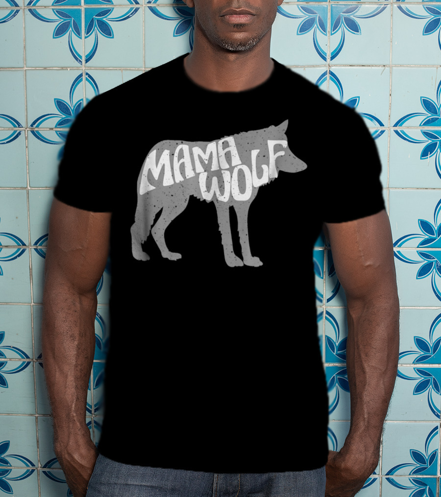 Mama Wolf Wolf T-Shirt
