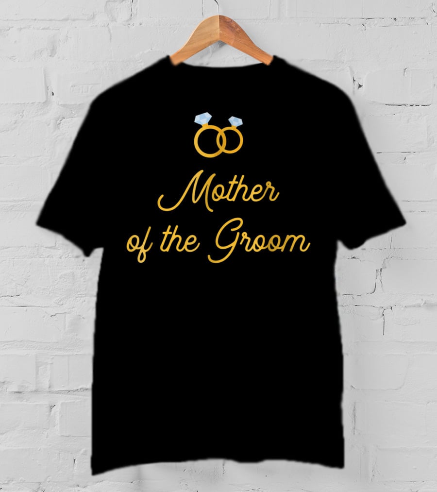 Mother Of The Groom Wedding Party Rings T-Shirt