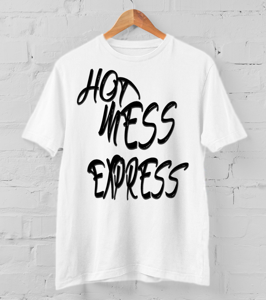 Number One Mom Is My Hero Hot Mess Express T-Shirt