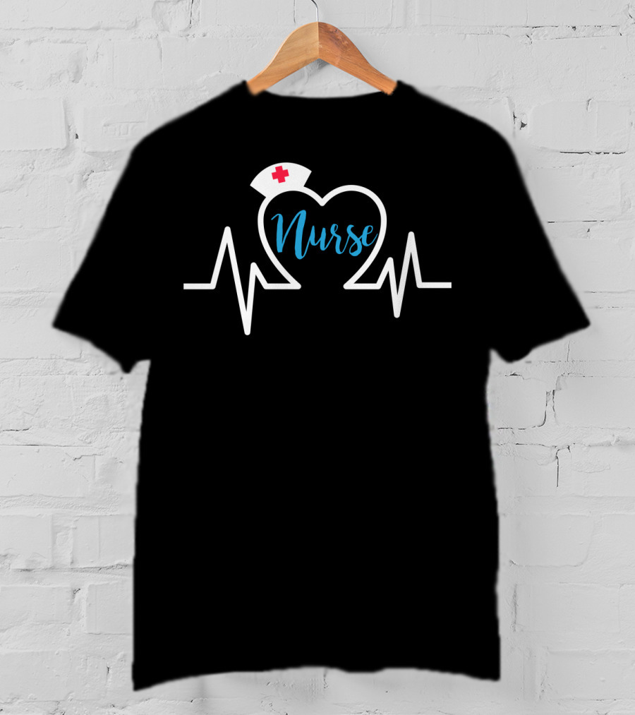Nurse Heartbeat Appreciation Week Wife T-Shirt