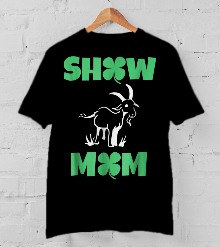 Show Mom Clover Goat T-Shirt