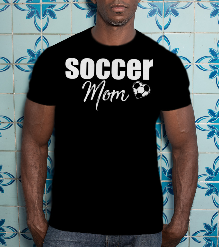 Soccer Mom Heart Ball T-Shirt