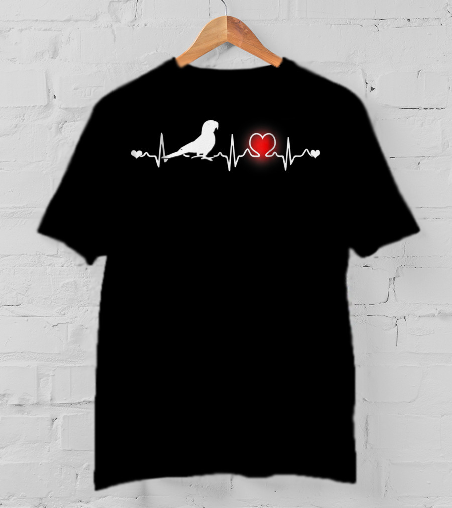 Sun Conure Heartbeat Funny Men T-Shirt