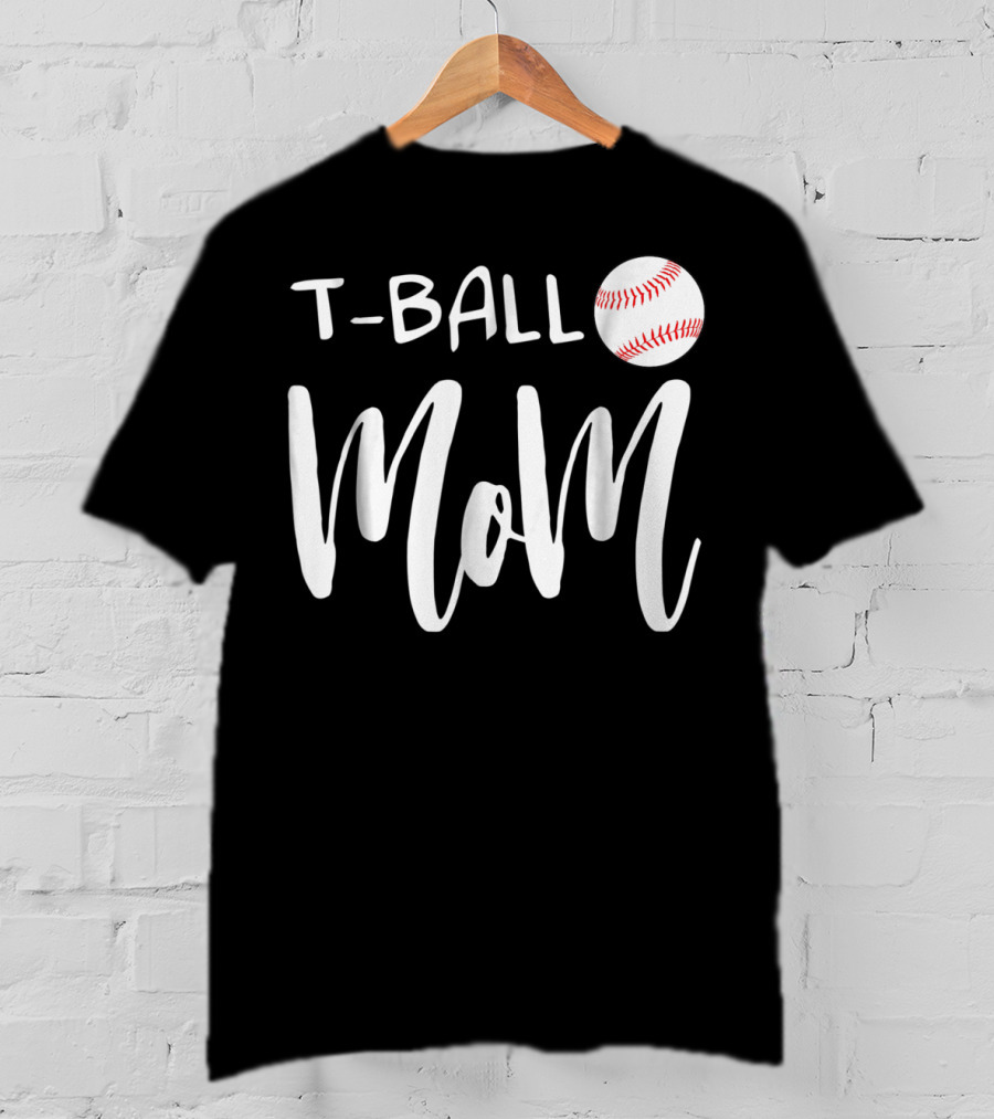 T-Ball Mom Baseball T-Shirt