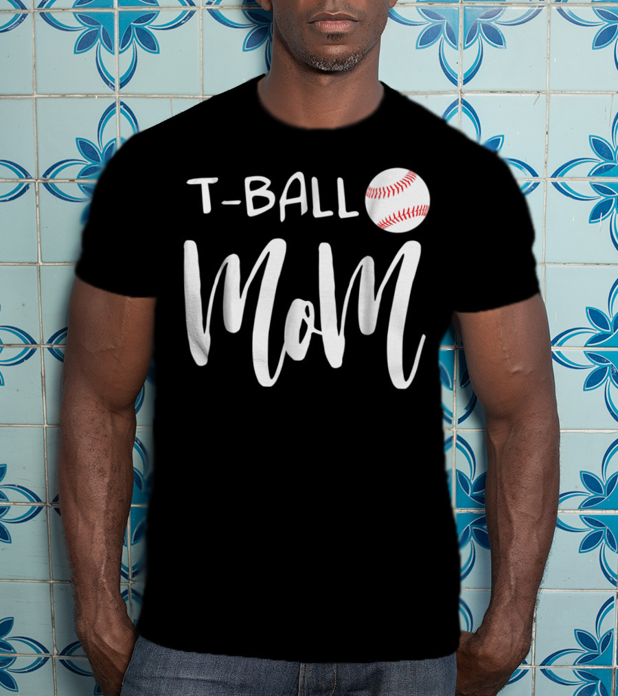 T-Ball Mom Baseball T-Shirt