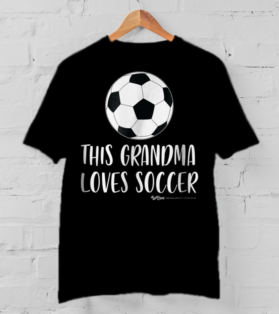This Grandma Loves Soccer Ball Enthusiast T-Shirt
