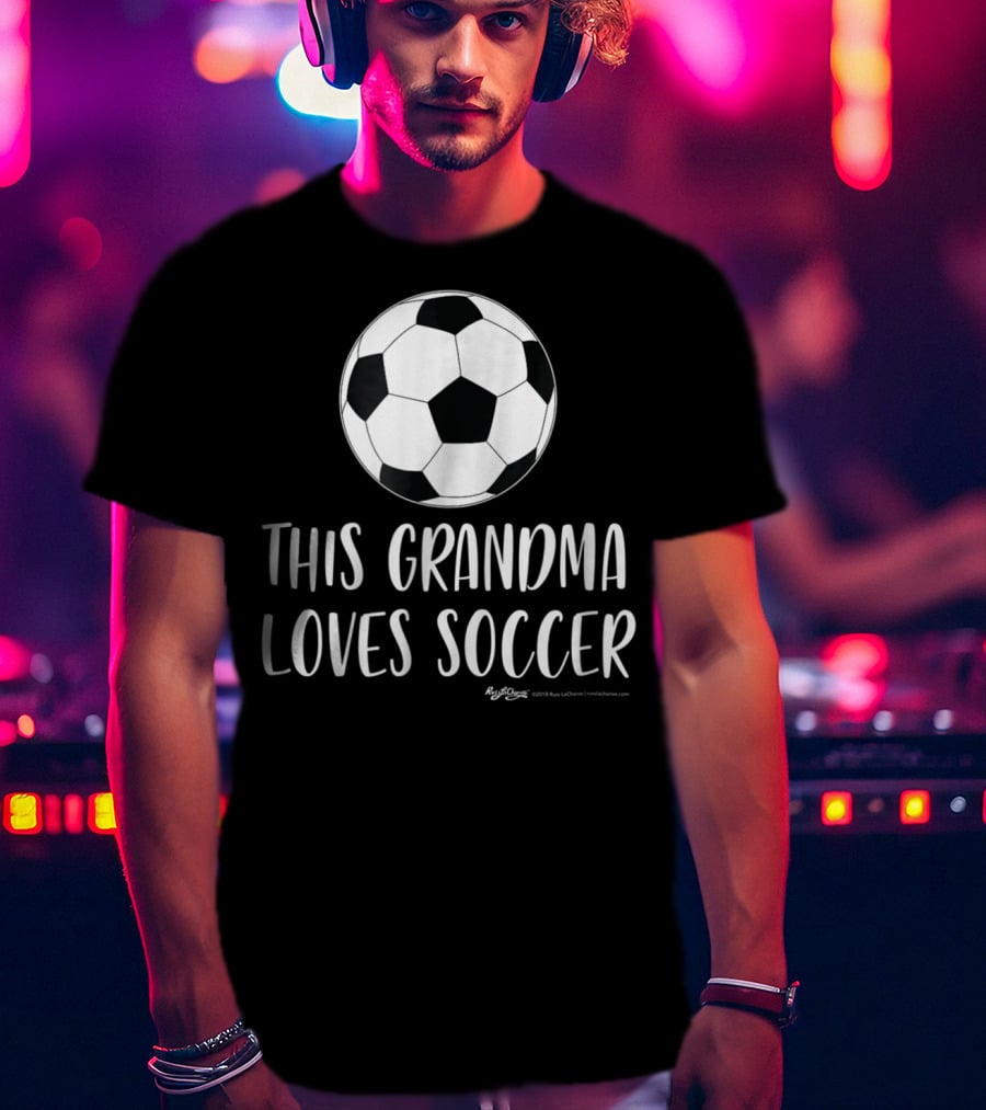 This Grandma Loves Soccer Ball Enthusiast T-Shirt