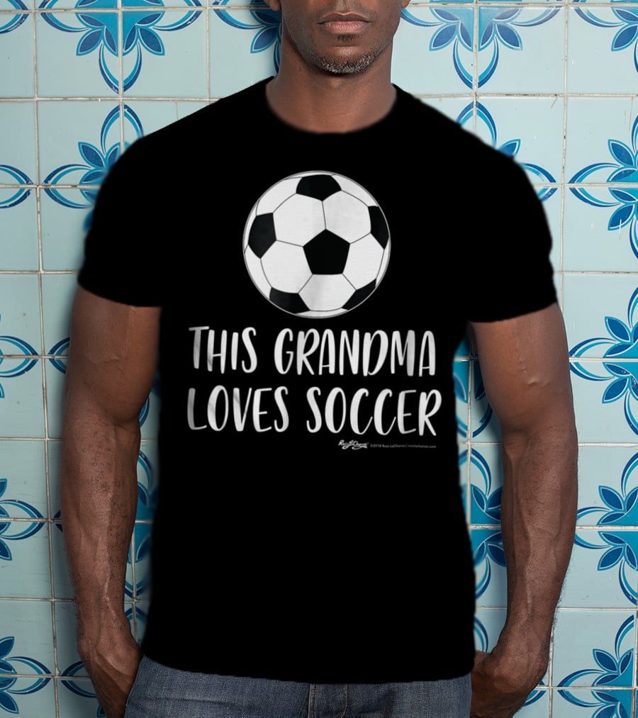 This Grandma Loves Soccer Ball Enthusiast T-Shirt
