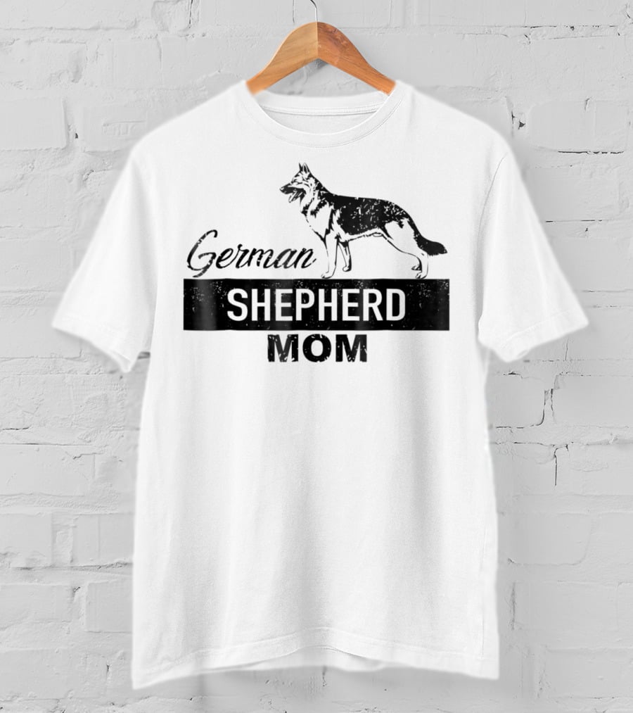 German Shepherd Mom T-Shirt
