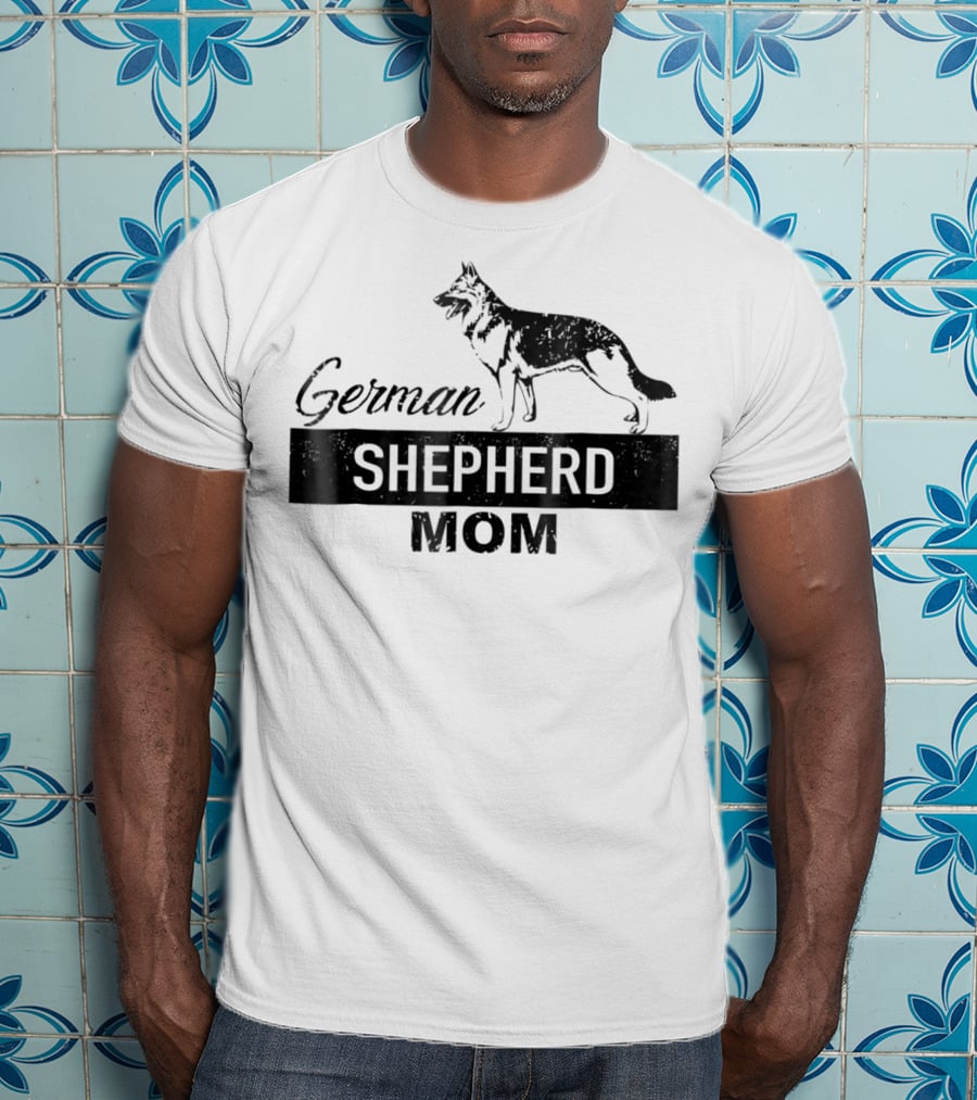 German Shepherd Mom T-Shirt