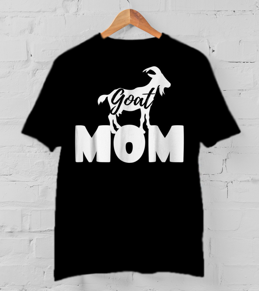 Goat Mom Funny Goat Lovers Farm Farmer 19 T-Shirt