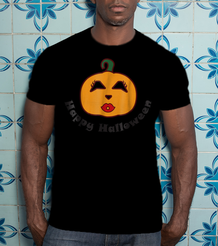 Happy Halloween Pumpkin Face 63 T-Shirt
