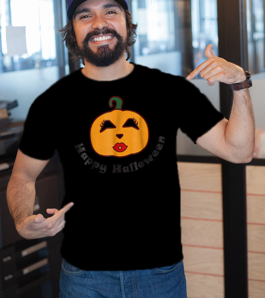 Happy Halloween Pumpkin Face 63 T-Shirt