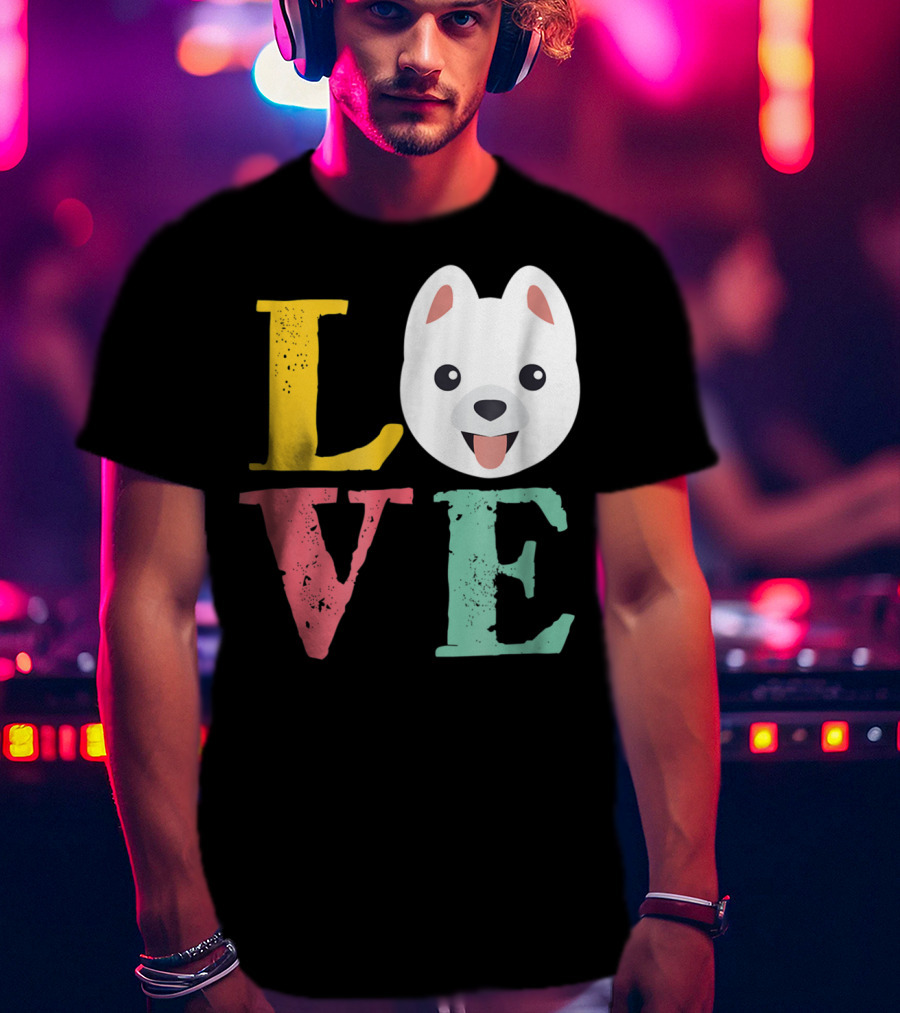 LOVE Pomeranian Dog Pom Owner Puppies Mom And Dad15 T-Shirt