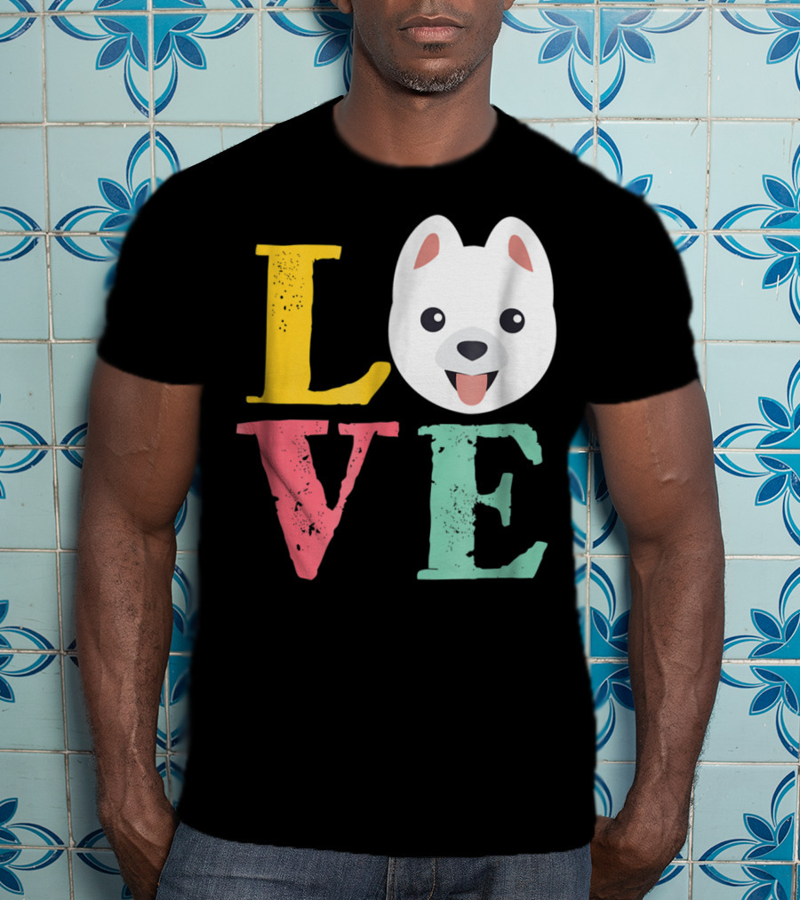 LOVE Pomeranian Dog Pom Owner Puppies Mom And Dad15 T-Shirt