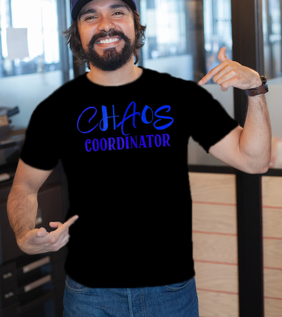 Chaos Coordinator Adult Funny Mom Life T-Shirt