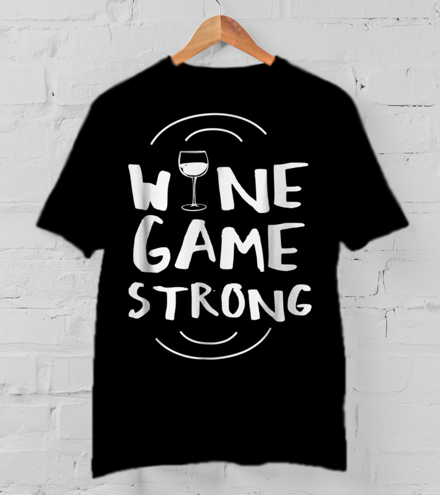 Wine Mom Funny Wine Game Strong Wine Running 93 T-Shirt