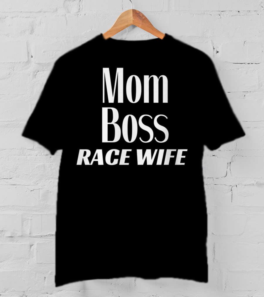 Mom Boss Race Wife Dirt Track Racing Sprint Car23 T-Shirt