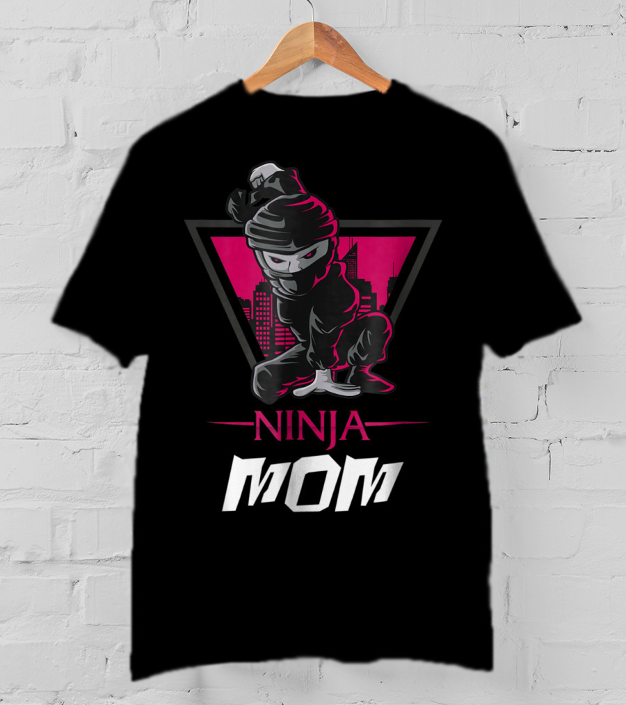 Ninja Mom Urban Warrior Style Mother3 T-Shirt