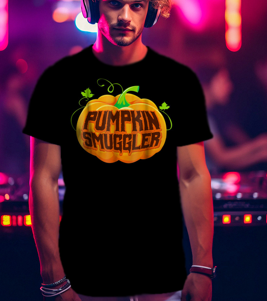 Pumpkin Smuggler Baby Pregnant Mom Pregnancy Mother Mama T-Shirt