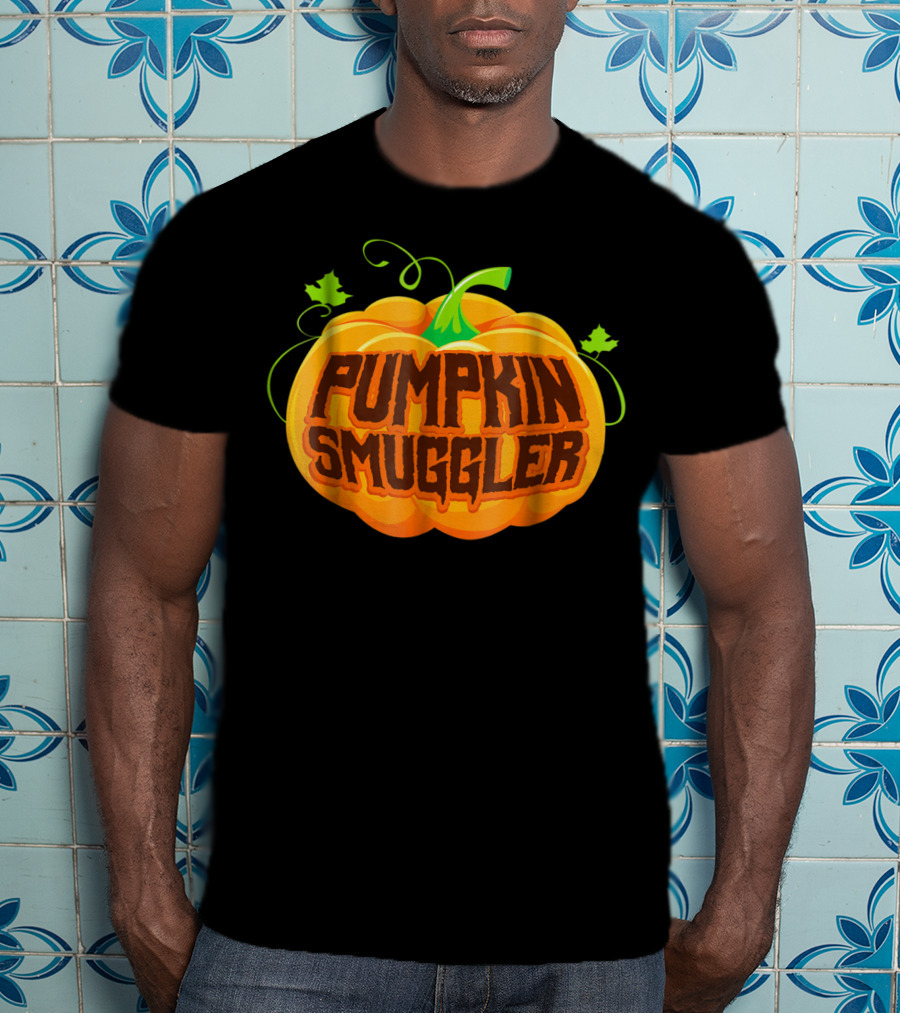Pumpkin Smuggler Baby Pregnant Mom Pregnancy Mother Mama T-Shirt