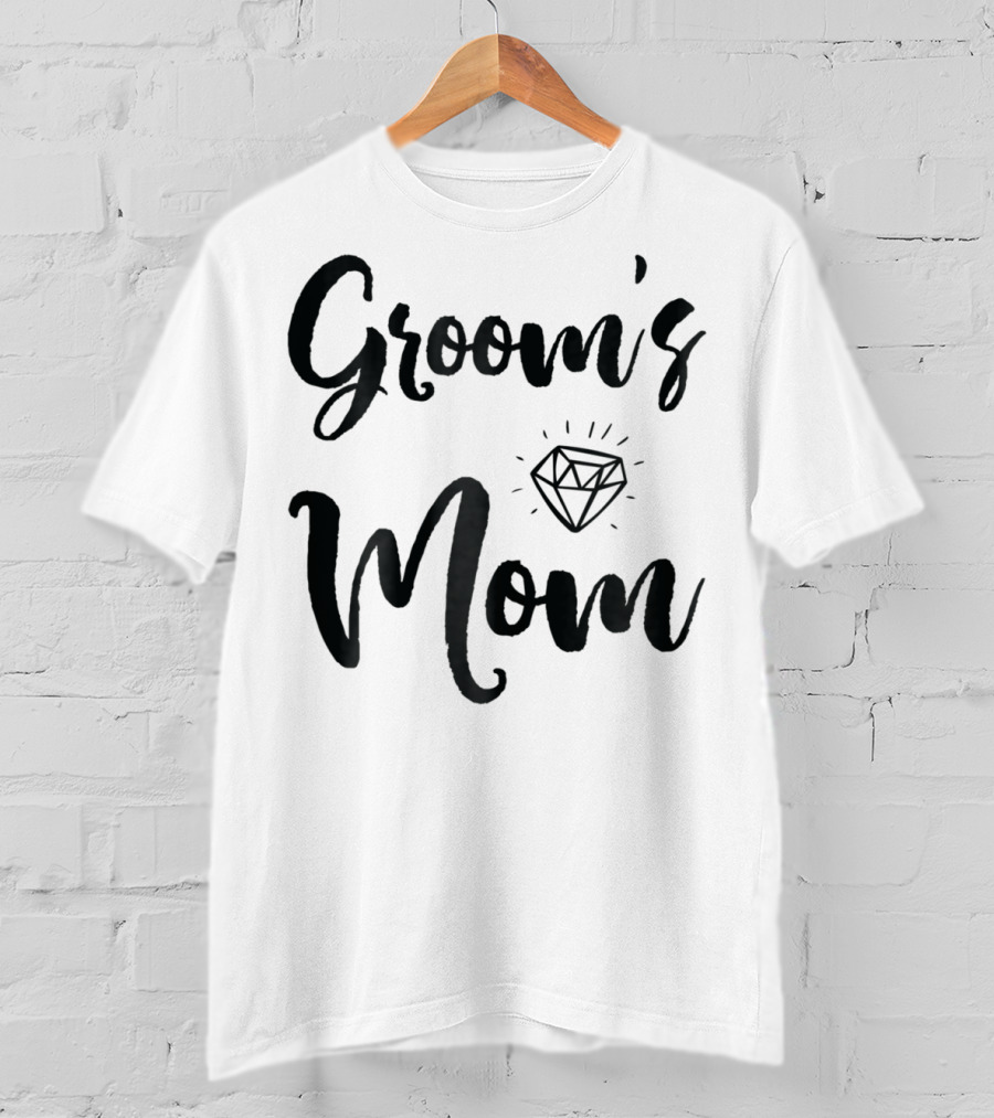 Groom's Mom With Diamond Cute9 T-Shirt